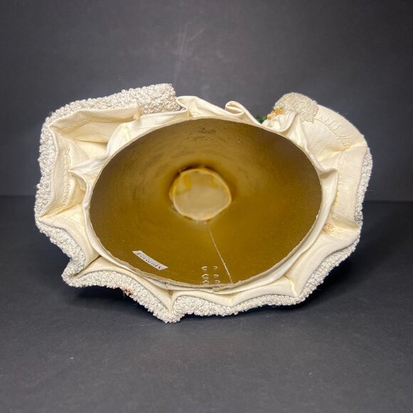 Vintage Midwest Imp. Decorative Hooded Santa Claus Christmas Tree Topper 9.75" - Picture 9 of 10